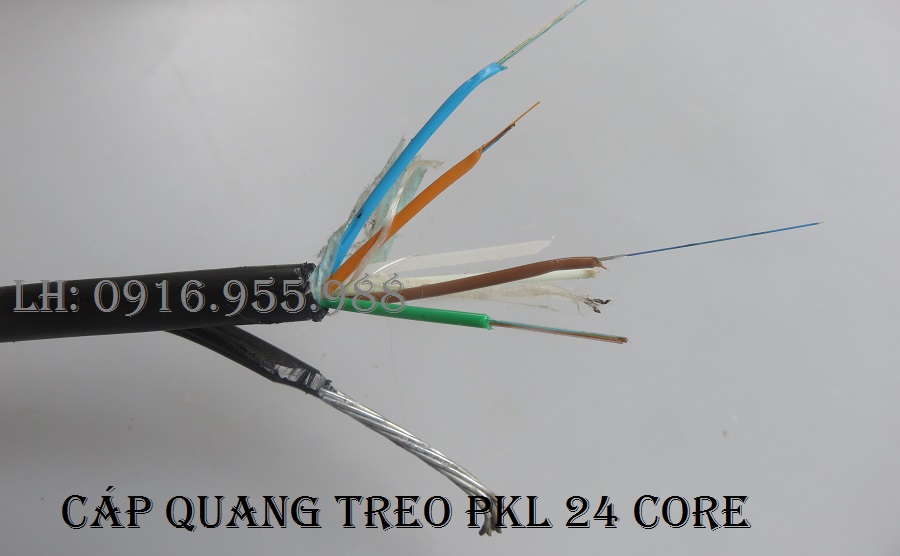 SACOM Cáp quang Singlemode treo 24fo